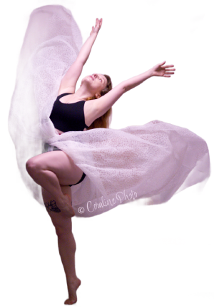 Danseuse réalisant un Passé
